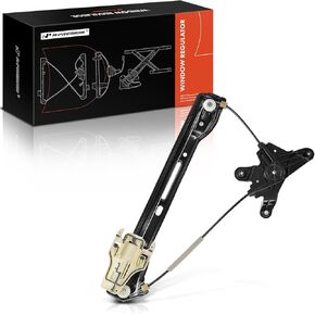 A-Premium Electric Power Window Regulator Without Motor Compatible with Ford Fusion 2013-2020, Police Responder Hybrid 2019-2020, SSV Plug-in Hybrid 2019-2020 & Lincoln MKZ, Rear Right Passenger Side