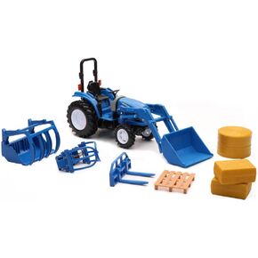 New Ray Toys New Holland Boomer 55 with Interchangable Accessories Set, Kids, Gifts, Birthdays