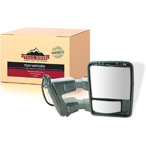 Trail Ridge Tow Mirror Power Folding Heated Smoked Signal Memory Right for Ford