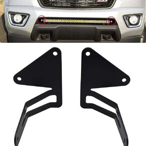Compatible with 32'' LED Light Bar Hidden Bumper Mount Bracket Compatible with 2015-2022 Chevrolet Colorado and GMC Canyon 4WD/2WD