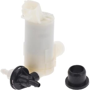 ACROPIX Windshield Washer Pump with Grommet Windshield Washer Fluid Pump Fit for Honda CR-V 2007-2011 Windshield Wiper Pump No.76806SMAJ01 - Pack of 1