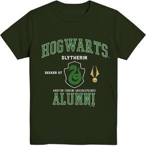 Harry Potter Hogwarts Ravenclaw Gryffindor Hufflepuff Slytherin Alumni Boys Youth T-Shirt