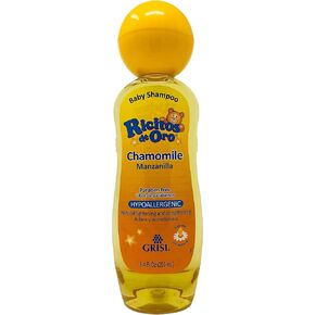 Ricitos de Oro Chamomile Manzanilla, Baby Shampoo, Hypoallergenic, 3 Pack, 8.4 FL Oz Bottles
