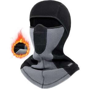 Winter Balaclava Mask - Thermal Windproof Face Cover for Men & Women - Neck Gaiter for Skiing, Motorcycle Riding