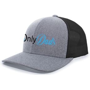 Trenz Shirt Company Mens Fathers Day Hat Only Dads Funny Onlydads Mesh Back Trucker Hat
