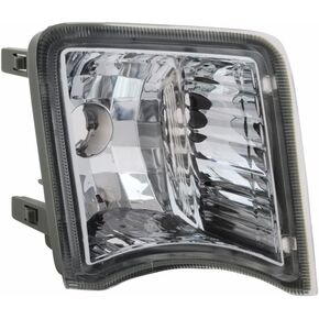 For 2010 2011 Toyota Prius Pair Driver and Passenger Side Turn Signal Light Lens and Housing Only DOT Certified TO2532114 TO2533114 - Replaces 81521-47022 81511-47022