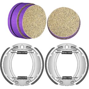 SCITOO Brake Pads and Brake Shoes Kits Fit for Yamaha Blaster 88 89 90 91 92 93 94 95 96 97 98 99 00 01 02
