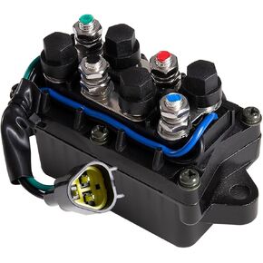 6H1-81950-00-00 6H1-81950-01-00 Power Trim and Tilt Relay Assy for Yamaha 30 40 50 60 70 85 90 HP Outboard 30HP 40HP 50HP 60HP 70HP 85HP 90HP 2/4-Stroke F30 P40 C40 F40 P50 F50 T50 P60 T60 F60 C85 in Kuwait