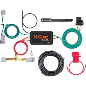 CURT 56368 Vehicle-Side Custom 4-Pin Trailer Wiring Harness, Fits Select Subaru Impreza , Black