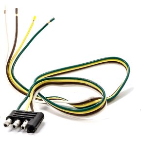 EAZ LIFT 24" Long 4-Way Wishbone Trailer Harness Male Plug (64841)