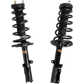 OREDY 2PC Rear Left & Right Complete Struts for Toyota Camry Solara Lexus ES330 2004 2005 2006 Set of 2 Shocks w/Coil Spring Assembly - 172207 172208
