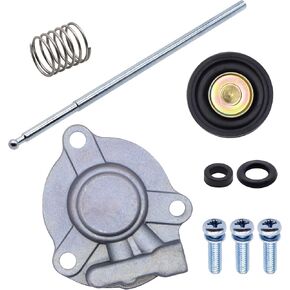 Carburetor Accelerator Pump Diaphragm Carb Rebuild Kit Compatible with Honda CRF450R CRF450X Z155 CRF250R CRF250X TRX450R TRX450ER Compatible with Yamaha YFZ450 YFZ 450 2004-2009 Carb