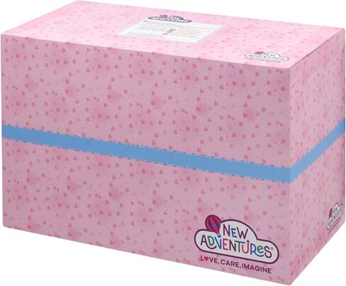 New Adventures Little Darlings: دمى Little Sweeties مقاس 8 بوصات - 5 عبوات - مجموعة دمى أطفال مع ملابس أنيقة باللون الوردي والأرجواني والأخضر، للأعمار من عامين فما فوق in Saudi Arabia