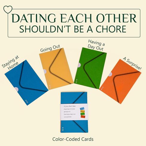 A Year Of Dates: Categorized Edition; A Christmas gift for your partner. A Date Night Box with sealed date ideas, Perfect for any couple. in Saudi Arabia
