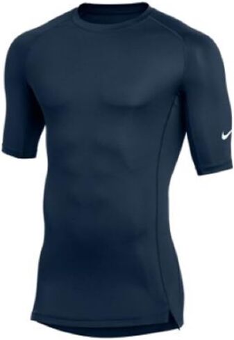 تي شيرت Nike للرجال Pro مناسب نصف كم (متوسط، أبيض) in Saudi Arabia