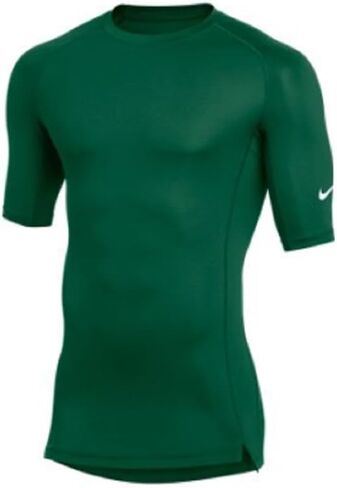 تي شيرت Nike للرجال Pro مناسب نصف كم (متوسط، أبيض) in Saudi Arabia