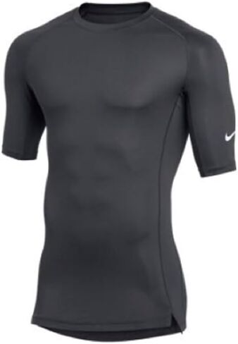تي شيرت Nike للرجال Pro مناسب نصف كم (متوسط، أبيض) in Saudi Arabia
