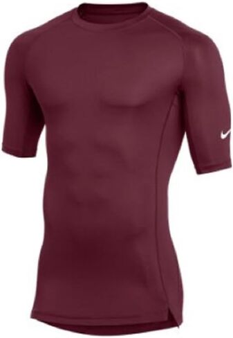 تي شيرت Nike للرجال Pro مناسب نصف كم (متوسط، أبيض) in Saudi Arabia