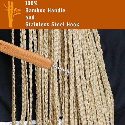16Pcs Dreadlock Crochet Hook for Hair Loc Needle for Dreads Durable 0.75mm 1mm 2.5mm Dreadlock Crochet Needles with Interlocking Tool for locs Locking Hair Extensions Tool for Weaving Braid Craft in Saudi Arabia