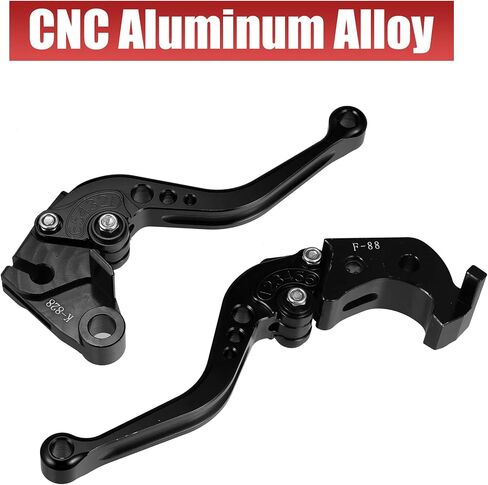 X AUTOHAUX 1 Pair Motorcycle Brake Clutch Levers Adjustable Folding CNC for Kawasaki ZX6R 636 2019-2021 for Z900RS 2018-2020 for Z1000 Z1000R 2017-2019 Black in Saudi Arabia