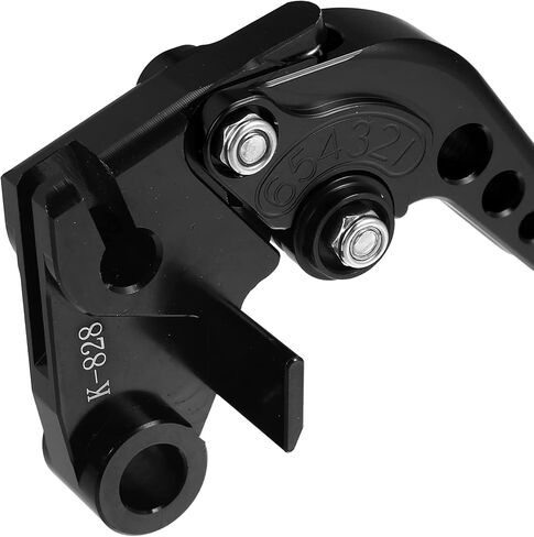 X AUTOHAUX 1 Pair Motorcycle Brake Clutch Levers Adjustable Folding CNC for Kawasaki ZX6R 636 2019-2021 for Z900RS 2018-2020 for Z1000 Z1000R 2017-2019 Black in Saudi Arabia