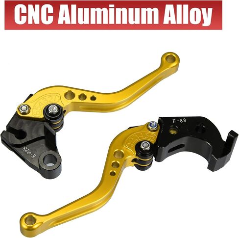 X AUTOHAUX 1 Pair Motorcycle Brake Clutch Levers Adjustable Folding CNC for Kawasaki ZX6R 636 2019-2021 for Z900RS 2018-2020 for Z1000 Z1000R 2017-2019 Black in Saudi Arabia