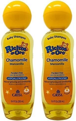 Ricitos de Oro Chamomile Manzanilla, Baby Shampoo, Hypoallergenic, 3 Pack, 8.4 FL Oz Bottles in Saudi Arabia