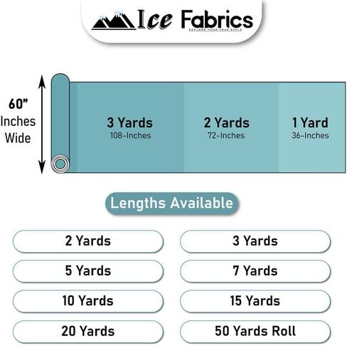 قماش جوخ من القطن والبوليستر من Ice Fabrics من The Yard - قماش ناعم وقابل للتنفس بعرض 60 بوصة للخياطة - قماش جوخ من The Yard للملابس والفراش والستائر - أسود - 2 ياردة in Saudi Arabia