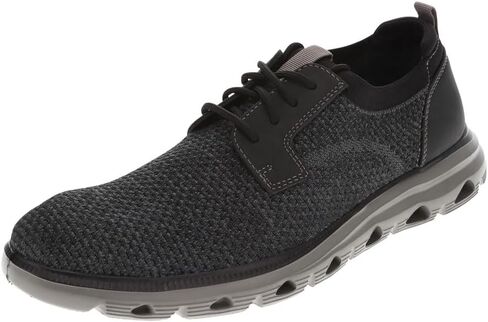 حذاء أكسفورد كاجوال للرجال من DOCKERS خفيف الوزن ومتماسك بتقنية الارتداد النشط، أسود، 8 M in Kuwait