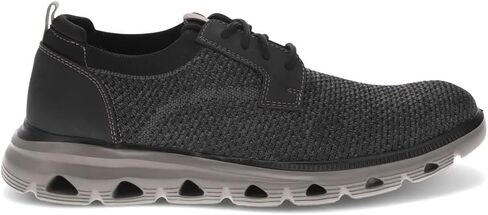 حذاء أكسفورد كاجوال للرجال من DOCKERS خفيف الوزن ومتماسك بتقنية الارتداد النشط، أسود، 8 M in Kuwait