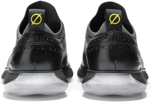 كول هان 4.Zerogrand Wing Tip أكسفورد أسود/أسود 8.5 واط - عريض in Kuwait