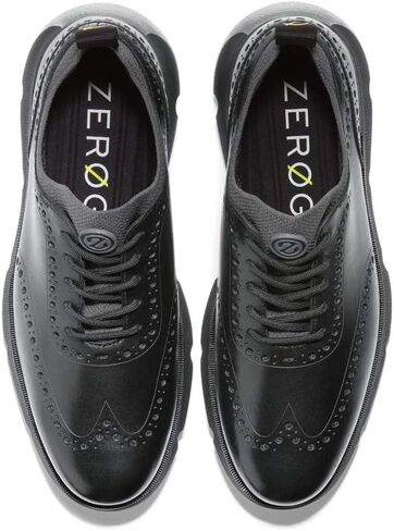 كول هان 4.Zerogrand Wing Tip أكسفورد أسود/أسود 8.5 واط - عريض in Kuwait