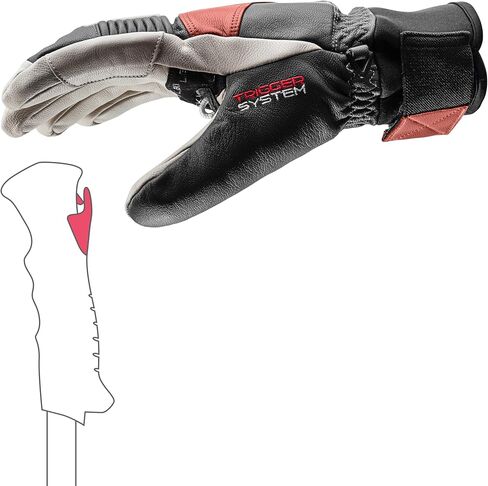 LEKI Patrol 3D Primaloft Gold Insulated Water-Resistant Gloves for Skiing, Snowboarding, & Cold Weather in Saudi Arabia