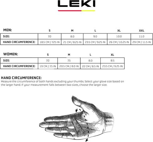 LEKI Patrol 3D Primaloft Gold Insulated Water-Resistant Gloves for Skiing, Snowboarding, & Cold Weather in Saudi Arabia