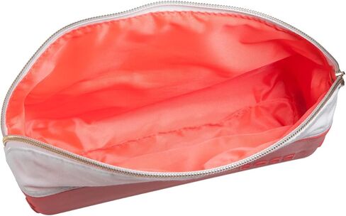 Cosmetic Makeup Bag Waterproof Pouch and Organizer Perfect Travel Beauty Case from (Coral) in Kuwait