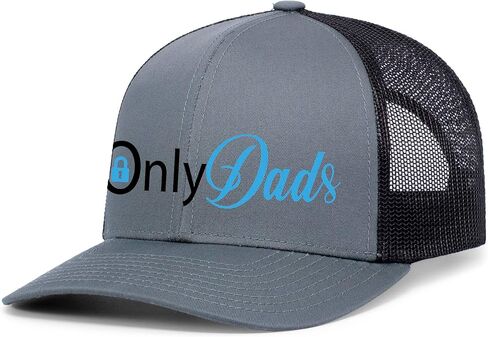 Trenz Shirt Company Mens Fathers Day Hat Only Dads Funny Onlydads Mesh Back Trucker Hat in Kuwait