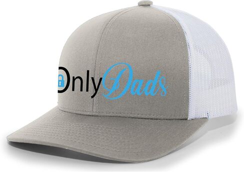 Trenz Shirt Company Mens Fathers Day Hat Only Dads Funny Onlydads Mesh Back Trucker Hat in Kuwait