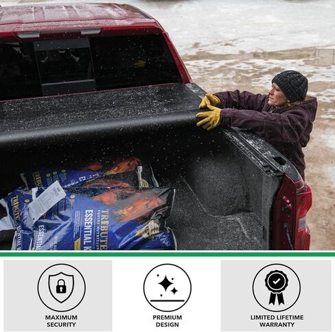 Gator Covers Gator ETX Soft Roll Up Truck Bed Tonneau Cover | 133115 | Fits 2019 - 2023 Ford Ranger 6' 1" Bed (72.7'') in Saudi Arabia