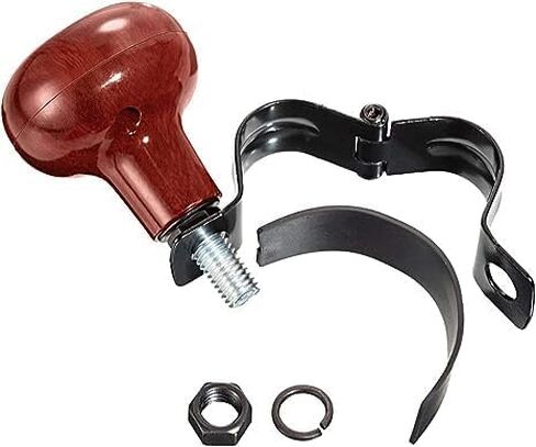 Steering Wheel Spinner Knob - 2 Packs Steering Wheel Suicide Knob - Universal Wheel Accessories Arthritis Handicap Spinner (Black) in Saudi Arabia