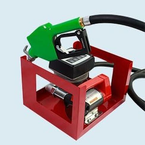 DC 12 Volts Heavy Duty Fuel Transfer Pump,Self Priming Diesel Transfer Pump with Filter,Hose & Automatic Fuel Nozzle for Diesel,Kerosene and Transformer Oil,12 GPM Flow Rate All NPT Standard in Saudi Arabia