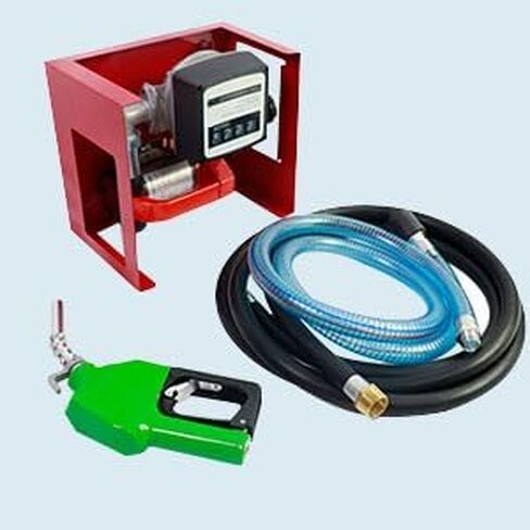 DC 12 Volts Heavy Duty Fuel Transfer Pump,Self Priming Diesel Transfer Pump with Filter,Hose & Automatic Fuel Nozzle for Diesel,Kerosene and Transformer Oil,12 GPM Flow Rate All NPT Standard in Saudi Arabia