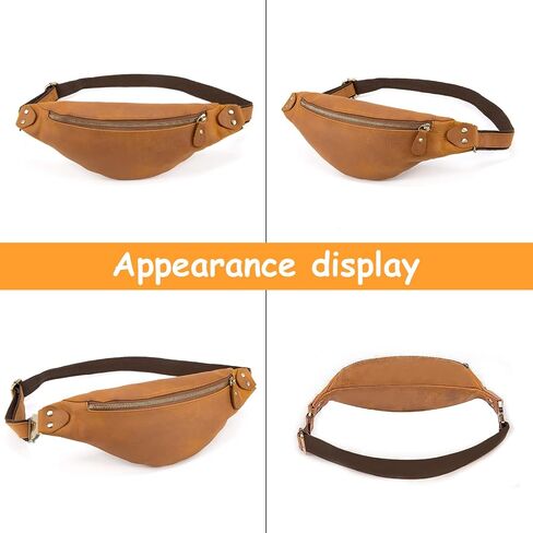 Genuine Leather Crossbody Bags for Women Puffer Fanny Pack Sling Bag Puffy Chest Belt Bum Waist Bag Crossbody Purse Bags Quilted Shoulder Bag for Women in Saudi Arabia