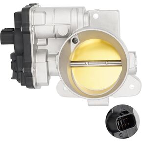 Electronic Throttle Body Compatible with Chevy Silverado 2500 V8 4.8L 2006, Suburban 2500 8.1L 03-06, for GMC Sierra 2500 HD Classic 2007, Yukon XL 2500 03-06 for S20014 977308 12570801