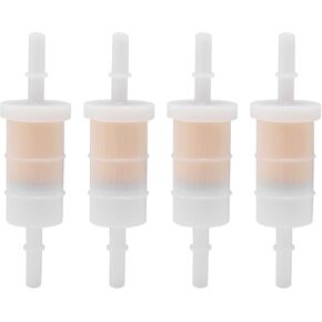 35-879885Q 35-879885T Outboard In Line Fuel Filters Replacement for Mercury Marine Mercruiser 4 Stroke EFI, Pack of 4