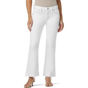 HUDSON Women's Petite Nico Mid Rise Cropped Bootcut Jean