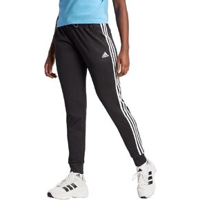 Adidas Ladies' 3 Stripe Aeroready Active Jogger - Womens Sweatpants (Black, S)