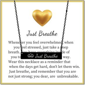 Be Kind Of A B tch Hidden Message Necklaces,3D Engraving Vertical Bar Necklace for Women Stainless Steel Encouragement Mantra Pendant Necklace Funny Square Tube Jewelry Inspirational Friendship