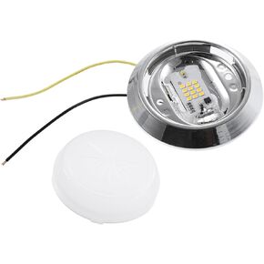 Motoforti 12V Car Reading Light LED Round Dome Light Trunk Lamp Kit Car Interior Roof Ceiling Light for Pontiac GTO for Buick Regal for Chevrolet Malibu Long-lasting