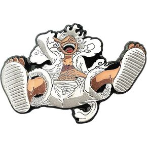 Anime Cartoon One Piec Pin, Metal Luffy Pins for Women and Men (2)