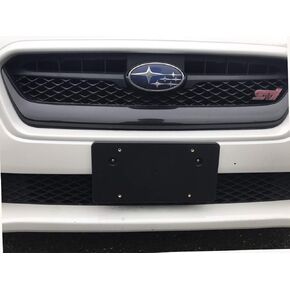 Bumper License Plate Bracket Kit for Subaru, Plate Holder Set w 6 Unique Screw Bolts & Wrench Kit, License Tag Mounting Kit, Quality Plate Holders, Premium Car & Truck Accessories